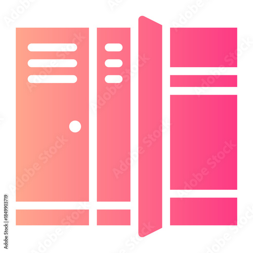 locker gradient icon
