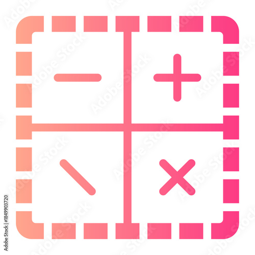 math gradient icon