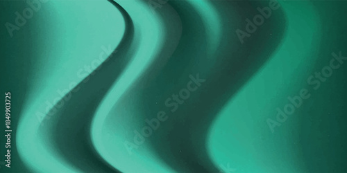 Dark green studio space. Abstract Limbo background. modern eps10