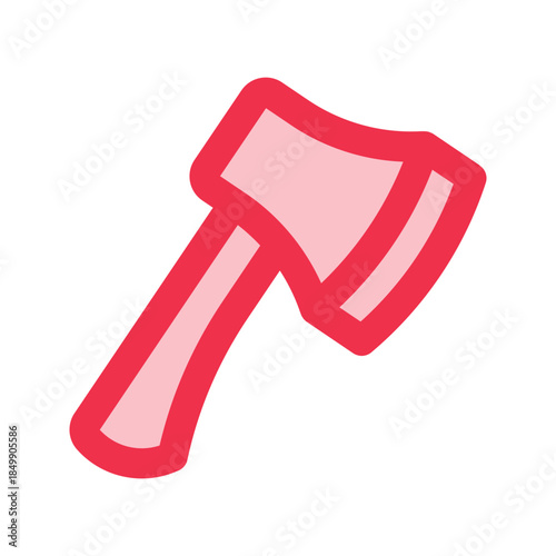axe outline fill icon