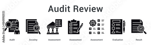 Audit review conducts scrutiny through multiple assessments and evaluation processes delivering comprehensive results.