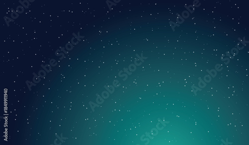 Night shining starry sky, blue space background with stars. outer space, universe background