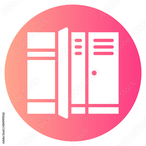 locker gradient icon