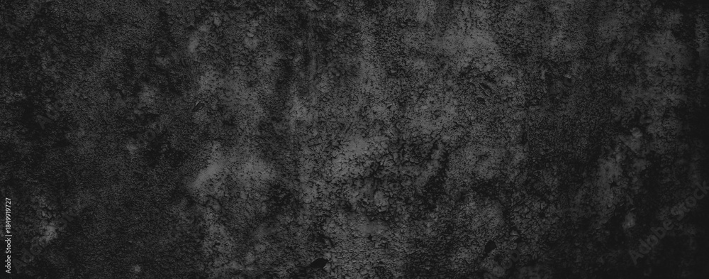 Fototapeta premium Dark grey rusty metal wall texture abstract wallpaper