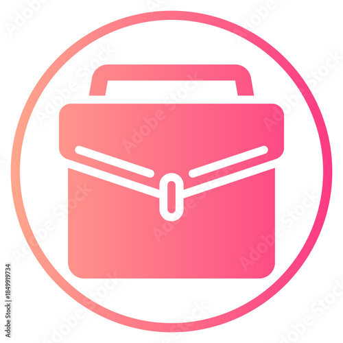 briefcase gradient icon