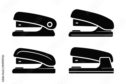 Icon press compact exit soft vector frame pad slab bar stapler arc