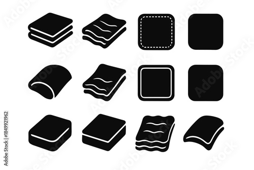 Icons compact arc icon vector ridge cleaning panel shoe slab stabilizer contour