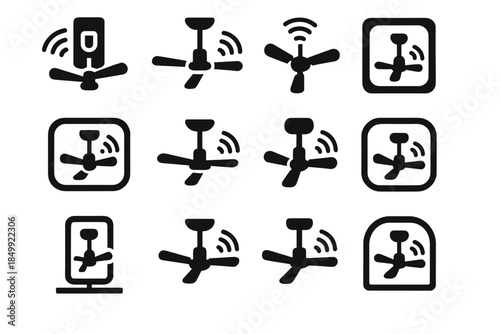 Panel stabilizer tile ridge contour icon strip grid compact vector line modern