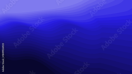 Deep Blue Sea Abstract: Smooth Gradient Layered Backdrop for Website Design and Modern Creative Projects