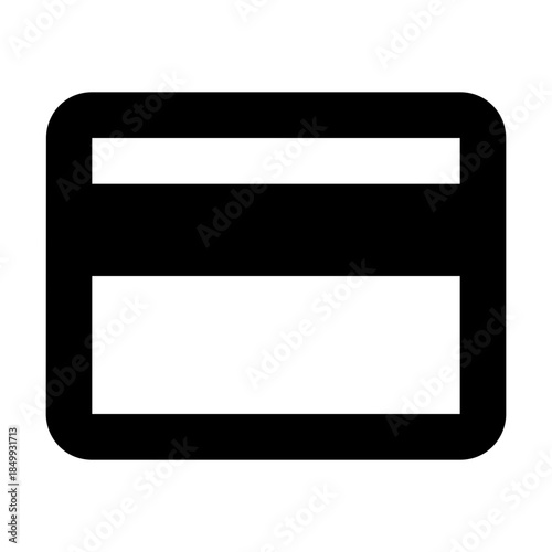 Digital Payment Gateway: A minimalist design showcases a sleek representation of a credit or debit card, a symbol of modern financial transactions and secure payment