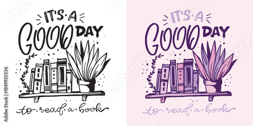 Funny hand drawn doodle lettering quote about Books. Lettering for t-shirt design, mug print, bag print, clothes fashion. 100% hand drawn vector image.
