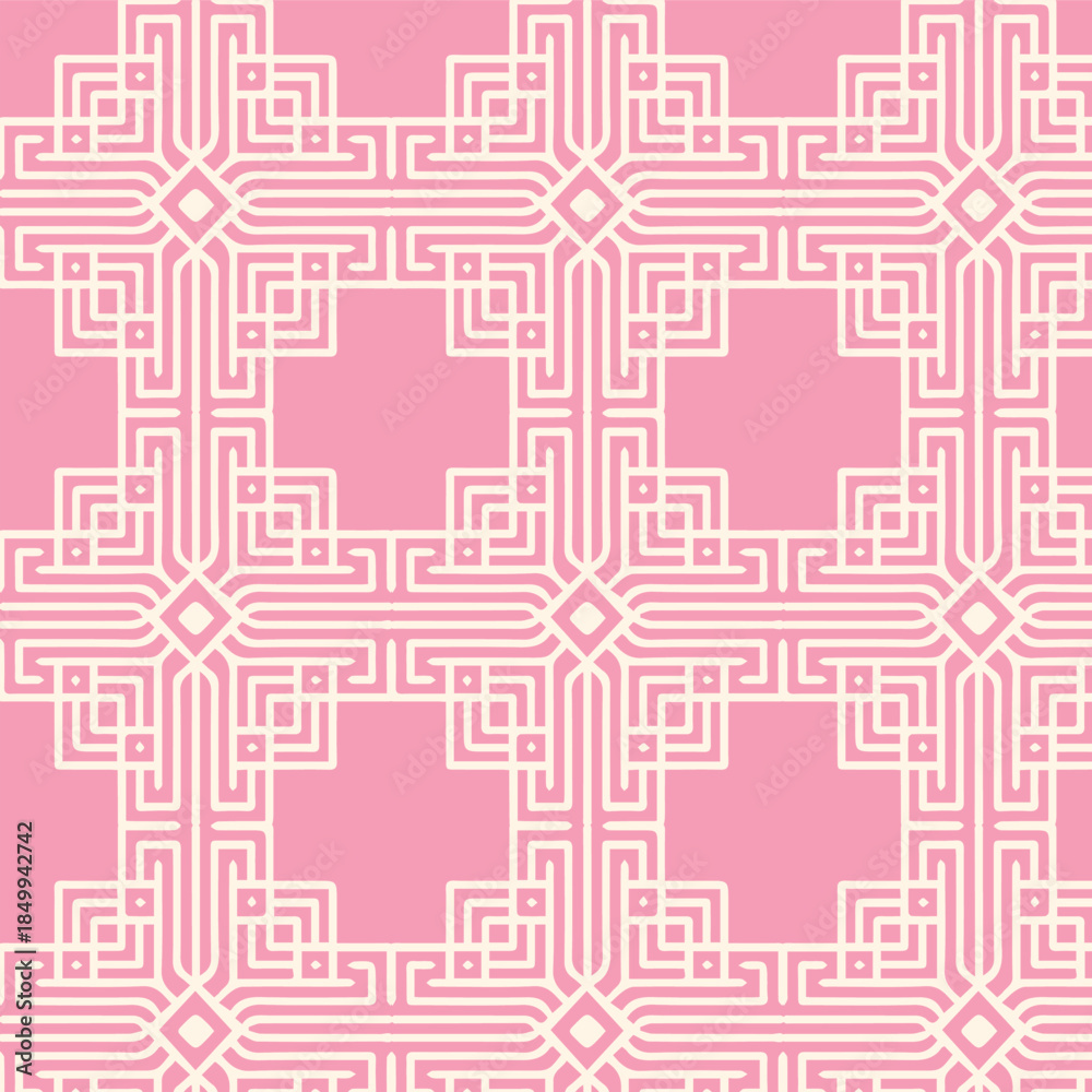 Fototapeta premium Seamless abstract pattern , seamless floral background