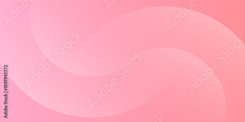 Minimal abstract gradient curve vector background. Soft pink background with a smooth, gradient texture. background features overlapping pink curves.