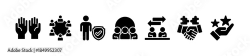 Social capital web banner icon vector illustration concept for interpersonal relationships with icons of participation, networking, trust, belonging, reciprocity, engagement, and value norms.
