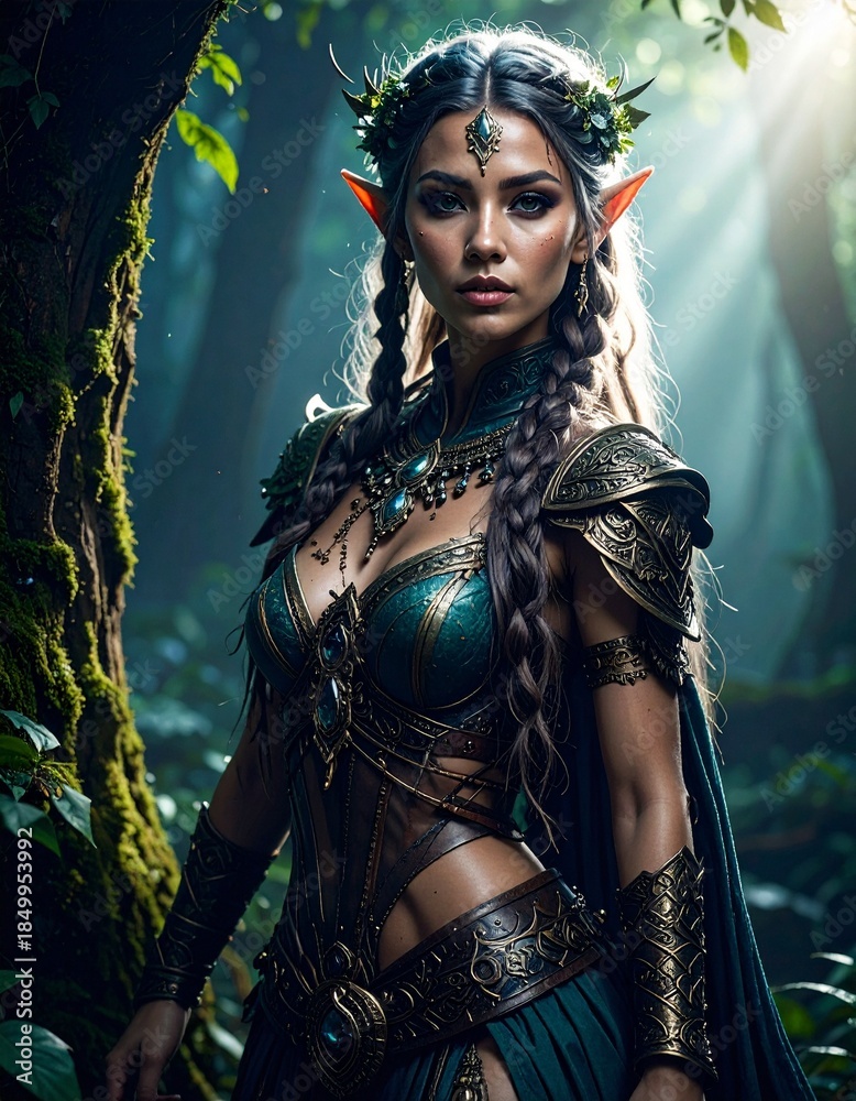 Obraz premium Guardians of the Ethereal Realms 