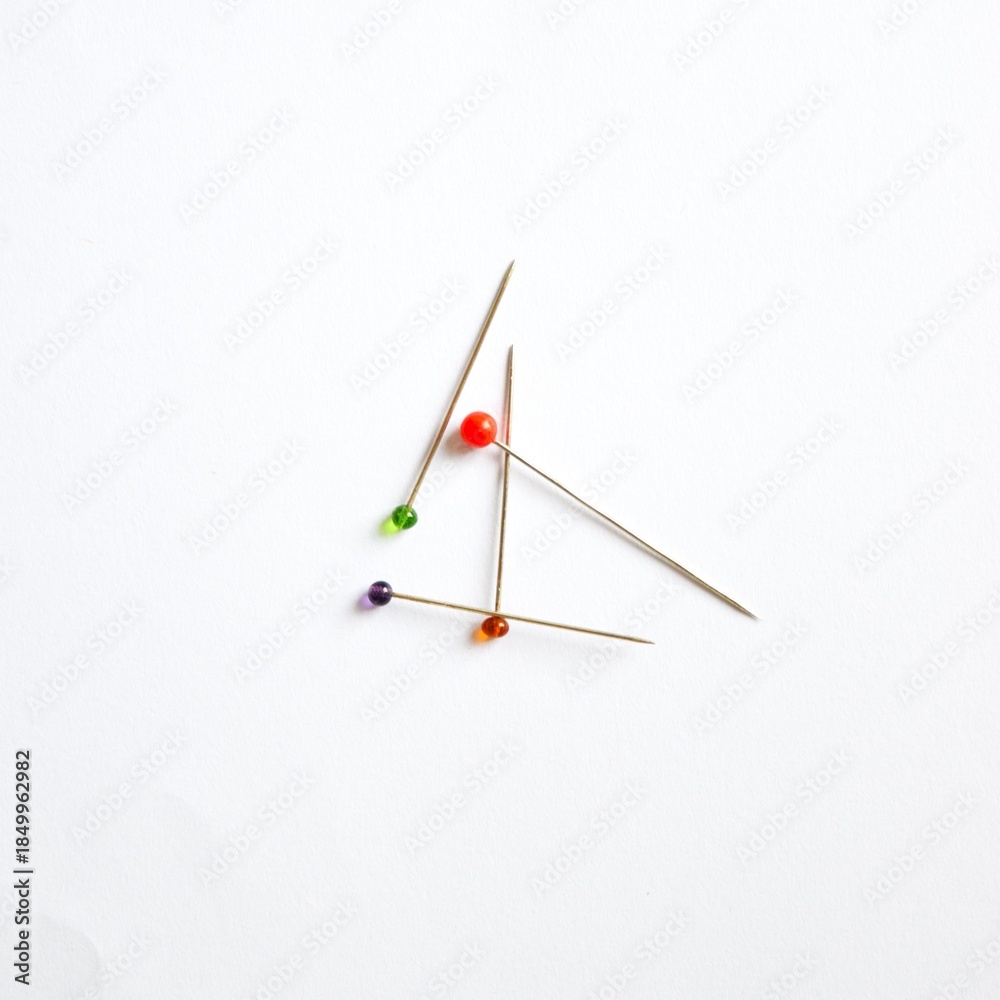 Obraz premium Needles can be used for various purposes and are called jarum pentul in Indonesia.