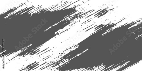 Tire tracks background for rally, drift, motocross, off-road and other auto and motorsport. Black tire marks on a white background with a worn effect and splashes of dirt..