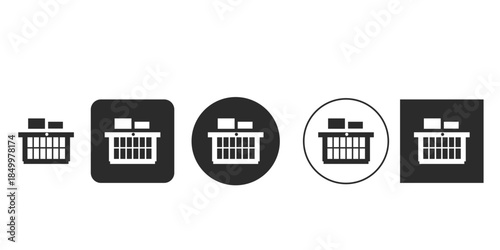 Business analytics calendar icon vector design | Data planning and scheduling interface graphic symbol | Time management chart illustration set for application development