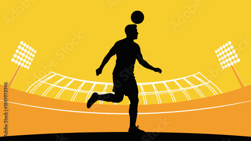 Vector illustration of a black silhouette of a woman walking with shopping bags showing active fitness and business lifestyle movement