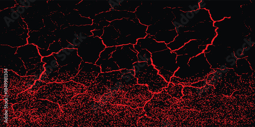 red black brush Car sticker wrap pattern banner abstract sporty lines black orange color combination grunge brush modern pattern racing motorsport vector design. eps 10