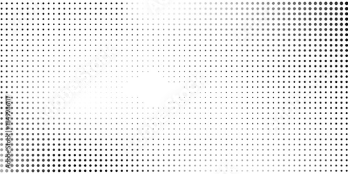 Grunge halftone gradient simple background. Faded grit noise texture. White and black sand noise art dot gradient old