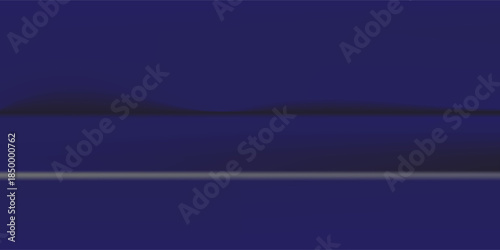 Gradient mesh vector table. Background of empty vivid blue color table, studio room advertise for your business products. Design banner on content website with copy space display. EPS 10 illustration