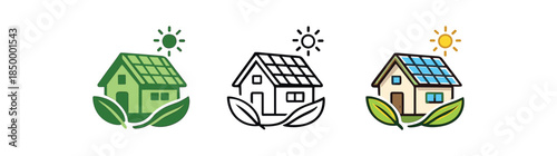 eco lifestyle eco home with solar panels