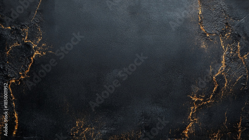 Dark textured background with a grunge aesthetic ideal for creative designs stock photo