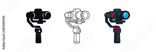 hobby camera stabilizer gimbal for cinematic hobby filming