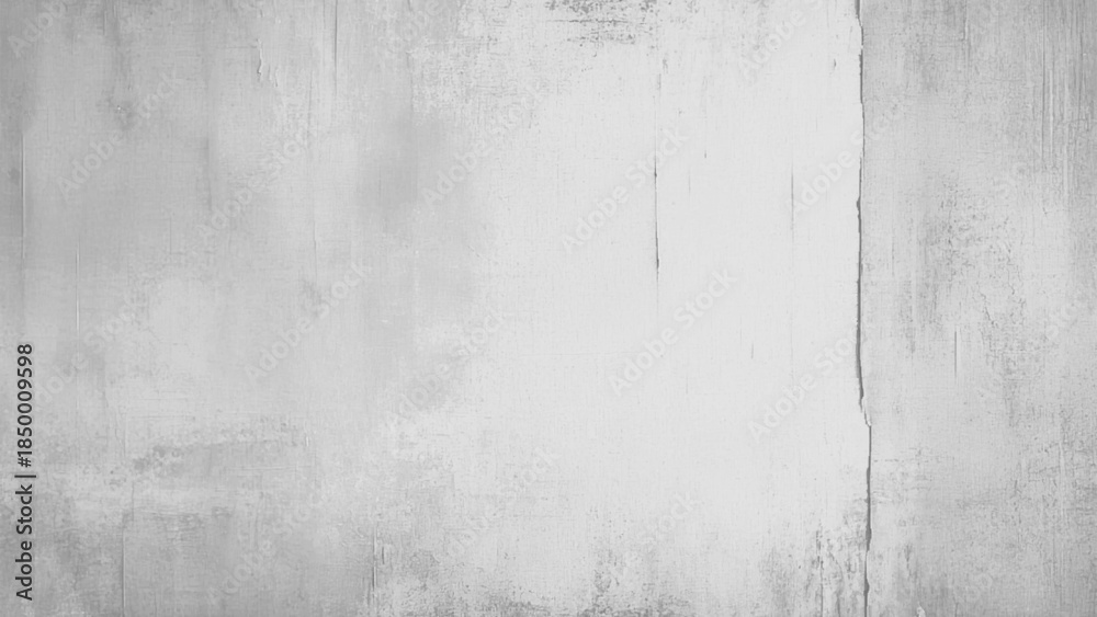 Fototapeta premium Old Grey Stone Wall with cracked dirty and damaged Surface. White acrylic plasterer concrete surface texture background
