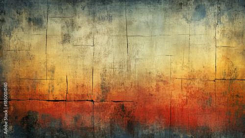 Multicolor cement wall texture background on old cracked concrete wall. Art background, grunge texture