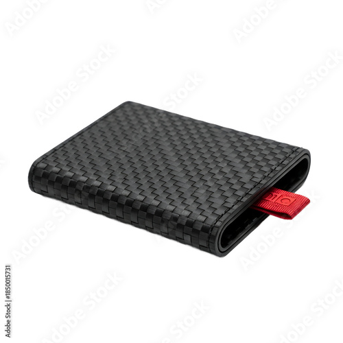 Slim Red Aluminum Pop-Up Card Holder - Instant Access Minimalist RFID Blocking Wallet for Sports & Gym - Vibrant Red EDC Pocket Accessory