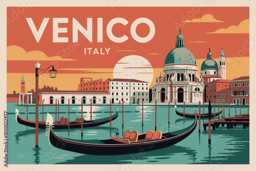 gondolas in venice italy