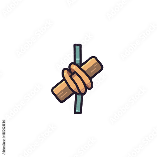 Stylized representation of a binding constraint, symbolising limitations and dependencies in a