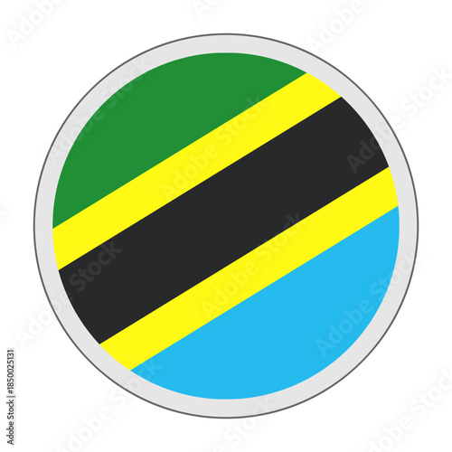 Tanzania Flag Icon