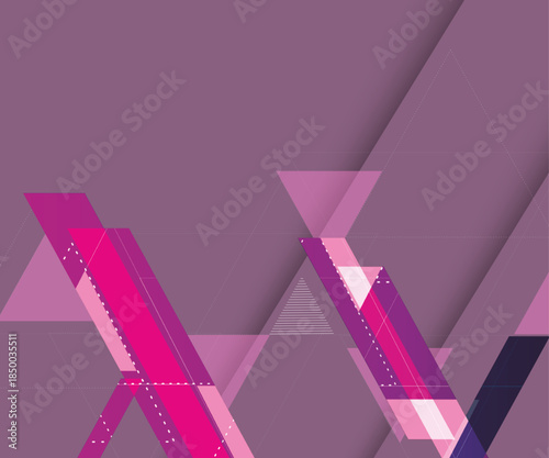 Abstract background of colored polygons
