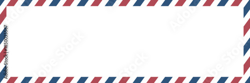 Blue and Red line background. Barber style lines. Vector illustration.