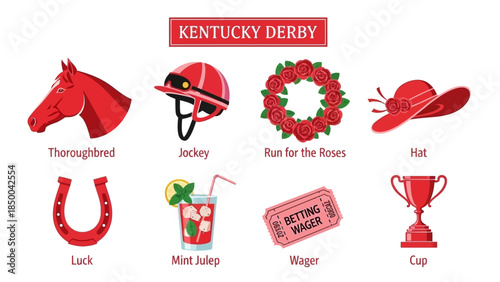 Kentucky Derby Iconography Thoroughbreds, Hats, and Mint Juleps