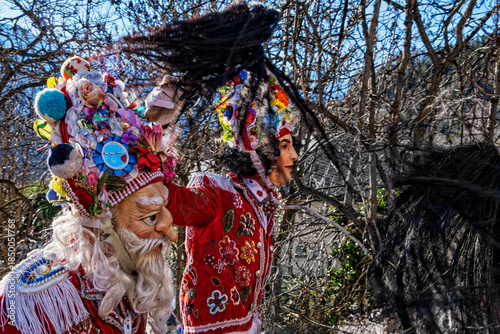 Traditional Carnival Masks – Coumba Freida, Aosta Valley, Doues, Italy