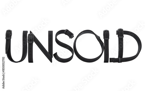 Wallpaper Mural Word unsole in bold font Torontodigital.ca