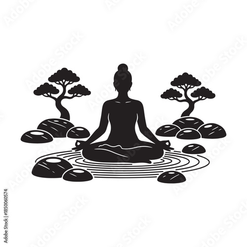 Zen Rock Garden Yoga