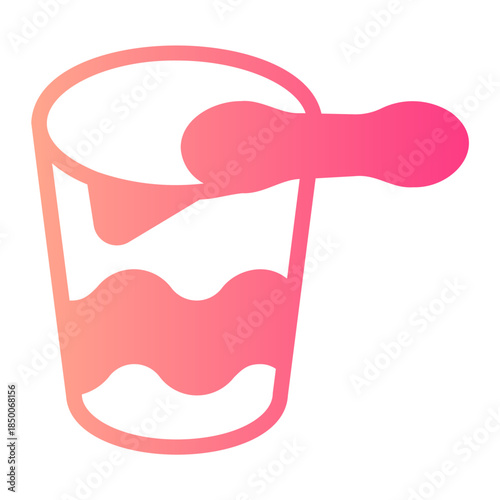 yogurt gradient icon
