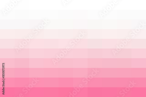 Soft pink gradient background with distinct horizontal color blocks transitioning from light to vibrant shades, abstract pixel art pattern design