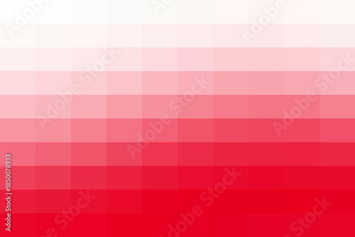 Red and white pixelated gradient background with a smooth color transition from bright white to vibrant deep red, a modern abstract design