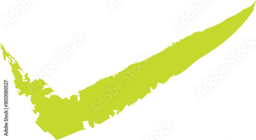 Abstract Painted Grunge Right Button Vector Yes Designed for Creative Branding, Posters, and Digital Projects in white