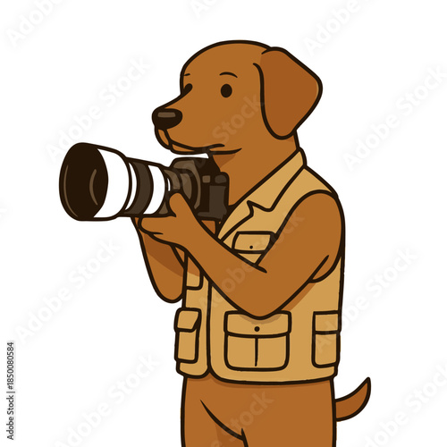 Wildlife Photographer Dog