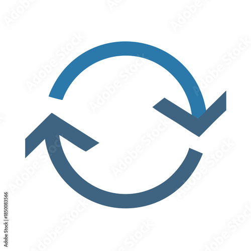15 Refresh Icon Two Circular Arrows Continuous L