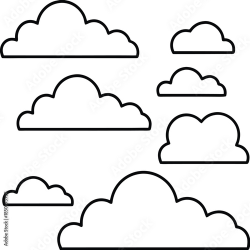 Soft Cloud Sky Background