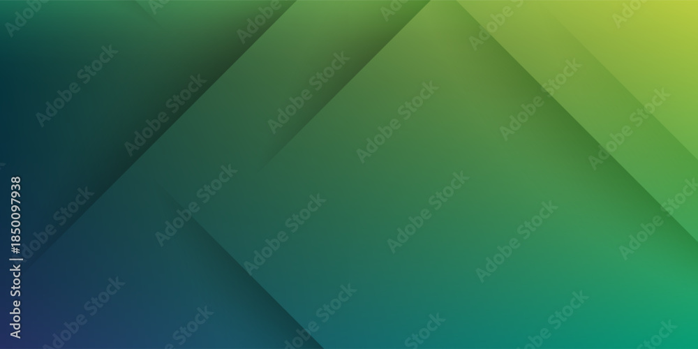 Fototapeta premium green gradient abstract background. overlaping shape. Modern trendy design in Vector Illustration