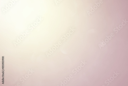 Abstract light pink background with de focused sun light and bokeh effect